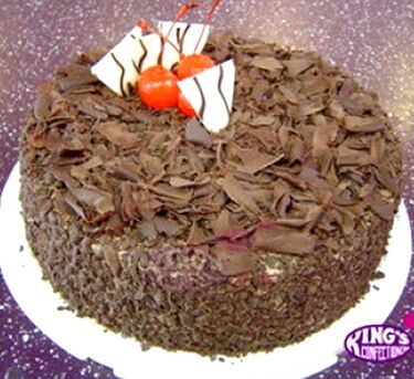 send 2.2 pounds chocolate lady cake by kings to dhaka in bangladesh