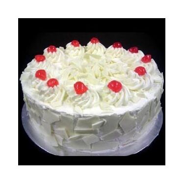 Yummy Yummy  White Forest Round Cake to Dhaka Bangladesh