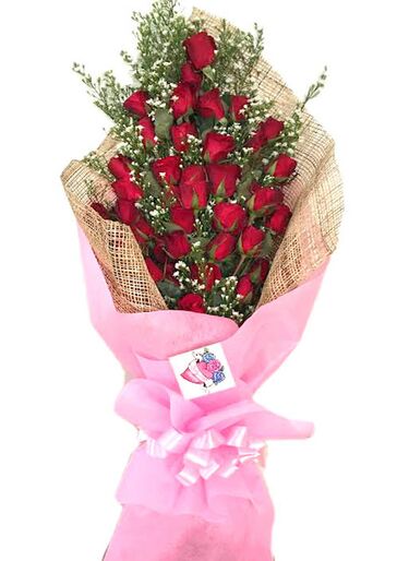 send 36 roses bouquet with fillers to dhaka